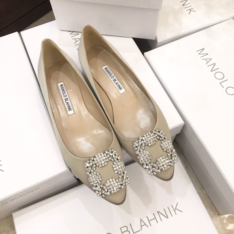 Manolo Blahnik flat shoes